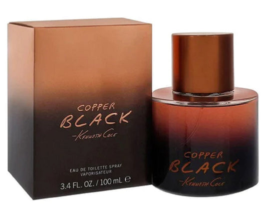 COPPER BLACK * Kenneth Cole 3.4 oz / 100 ml Eau De Toilette Men Cologne Spray