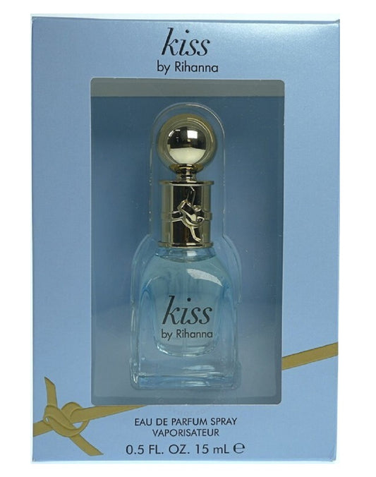 RIRI KISS * Rihanna 0.5 oz / 15 ml Travel Size Eau De Parfum Women Spray