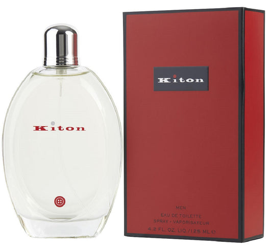 KITON (Red) * Kiton 4.2 oz / 125 ml Eau de Toilette (EDT) Men Cologne Spray