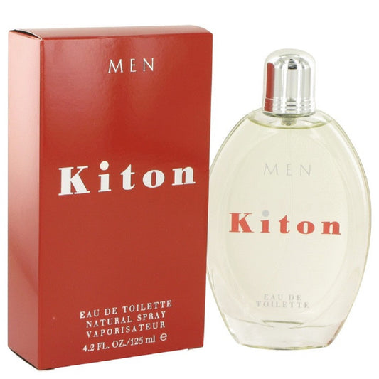 KITON RED (Classic) 4.2 oz / 125 ml Eau de Toilette (EDT) Men Cologne Spray