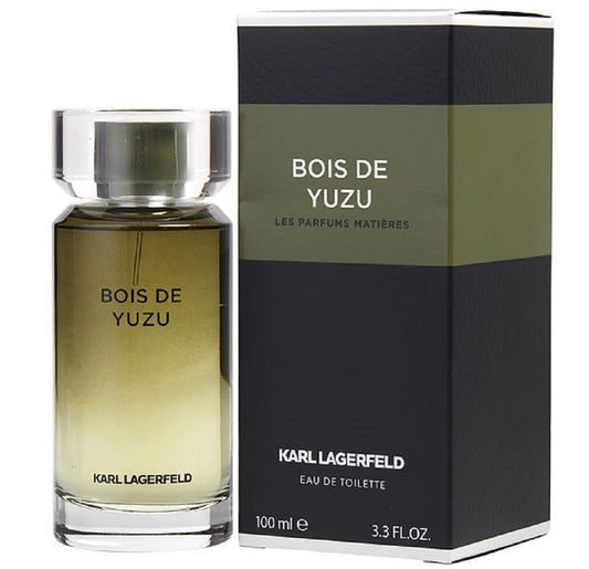 BOIS DE YUZU * Karl Lagerfeld 3.3 oz / 100 ml Eau De Toilette Men Cologne