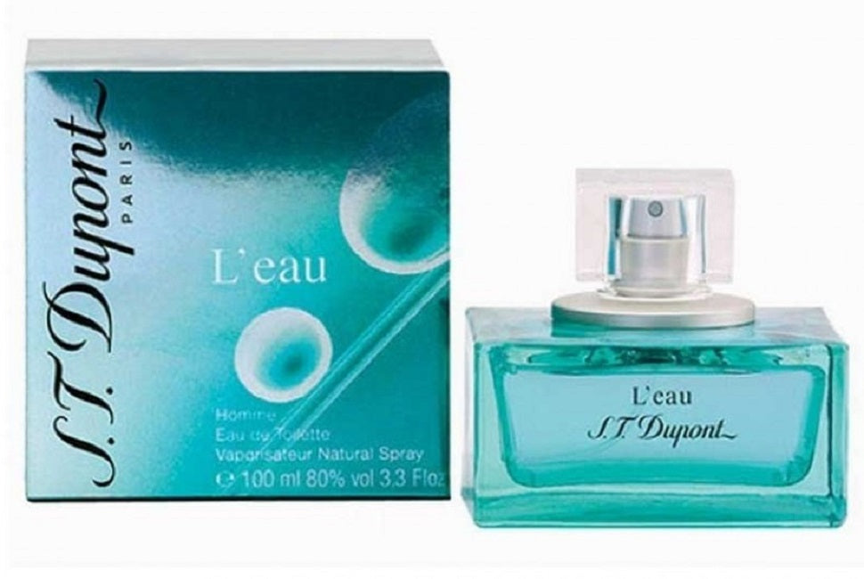 L'EAU DE DUPONT * DUPONT 3.3 oz / 100 ml Eau De Toilette Men Cologne Spray