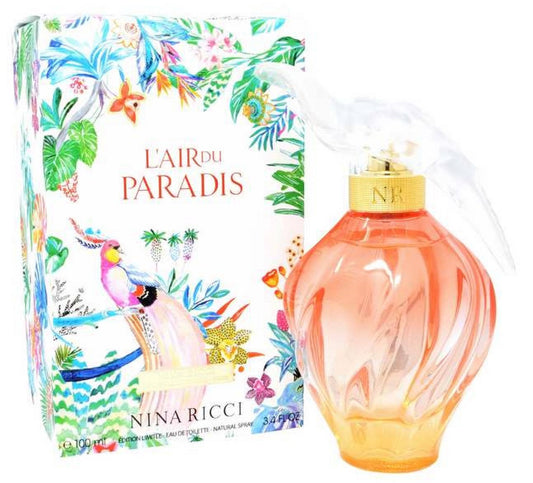 L' AIR DU PARADIS * Nina Ricci 3.4 oz / 100 ml Eau De Toilette Women Perfume