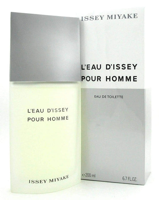 L'EAU D'ISSEY POUR HOMME * Issey Miyake 6.7 oz / 200 ml EDT Men Cologne Spray
