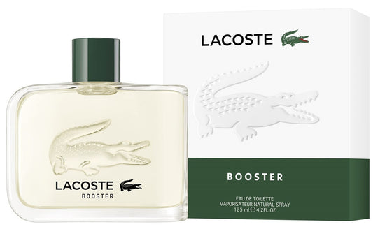 BOOSTER (2024) * Lacoste 4.1 oz / 125 ml Eau de Toilette (EDT) Men Cologne Spray