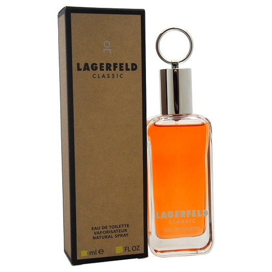LAGERFELD CLASSIC * Karl Lagerfeld 1.0 oz / 30 ml Eau de Toilette Men Spray
