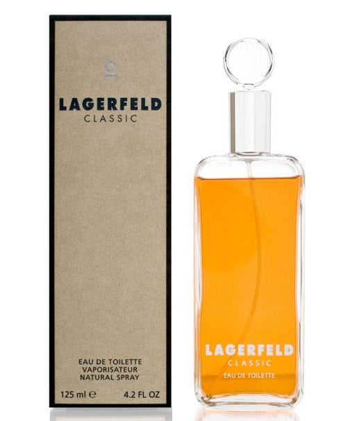 LAGERFELD CLASSIC * Karl Lagerfeld 4.2 oz / 125 ml EDT Men Cologne Spray