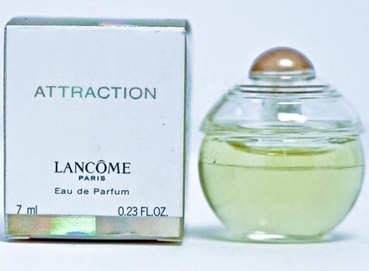 ATTRACTION * Lancome 0.23 oz / 7 ml Miniature EDP Women Perfume Splash