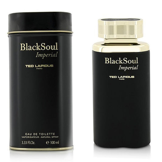 BLACK SOUL IMPERIAL * Ted Lapidus 3.33 oz / 100 ml Eau de Toilette Men Spray