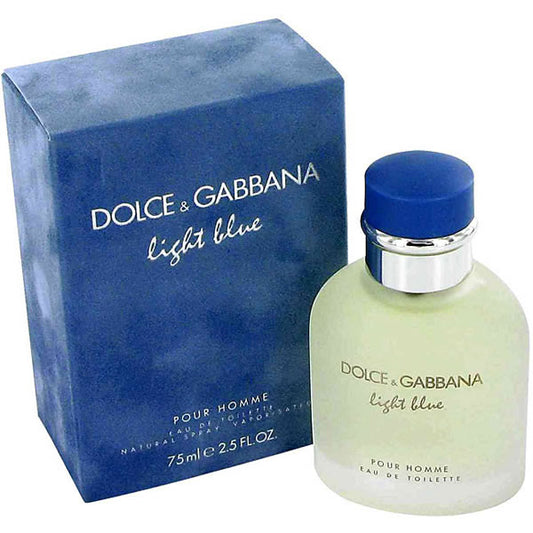 LIGHT BLUE * Dolce & Gabbana 2.5 oz / 75 ml Eau de Toilette Men Cologne Spray