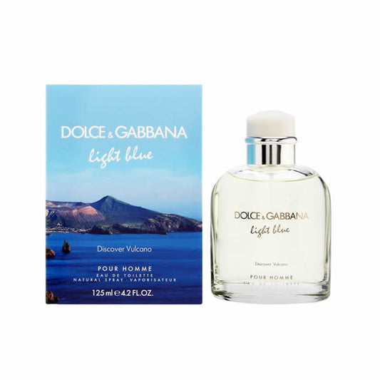 LIGHT BLUE DISCOVER VULCANO * Dolce & Gabbana 4.2 oz EDT Men Cologne Spray