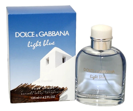 LIGHT BLUE LIVING STROMBOLI * Dolce & Gabbana 4.2 oz / 125 ml EDT Men Cologne