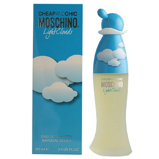 CHEAP & CHIC LIGHT CLOUDS * Moschino 3.4 oz / 100 ml EDT Women Perfume Spray