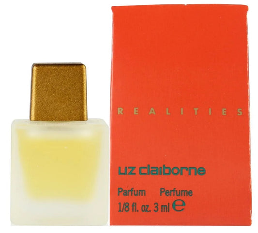 REALITIES (ORANGE) * Liz Claiborne 0.12 oz / 3 ml Parfum Women Miniature Splash