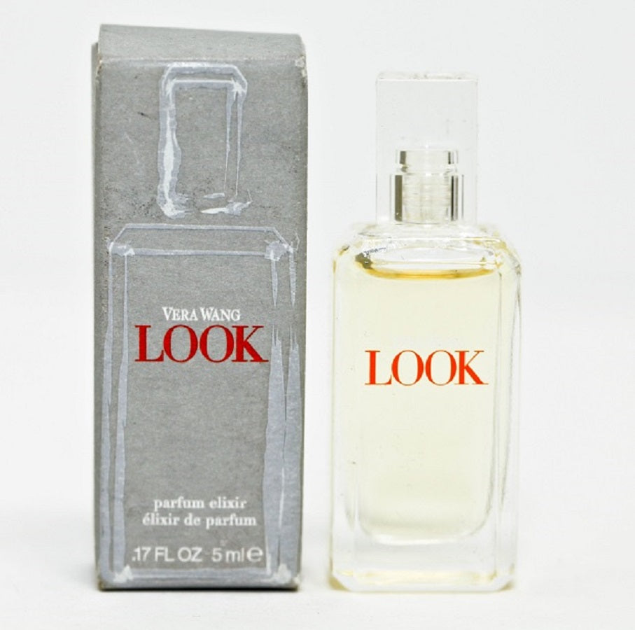 LOOK * Vera Wang 0.17 oz / 5 ml Miniature Elixir de Parfum Women Perfume Splash