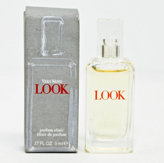 LOOK * Vera Wang 0.17 oz / 5 ml Miniature Elixir de Parfum Women Perfume Splash