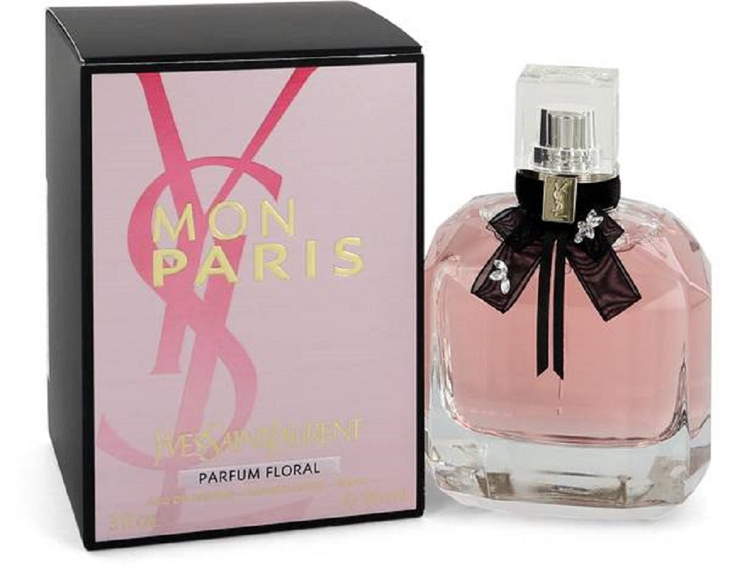 YSL MON PARIS FLORAL * Yves Saint Laurent 3.0 oz / 90 ml EDP  Women Perfume