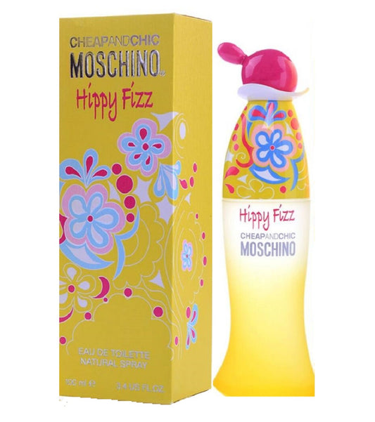 HIPPY FIZZ * Moschino 3.4 oz / 100 ml Eau de Toilette Women Perfume Spray