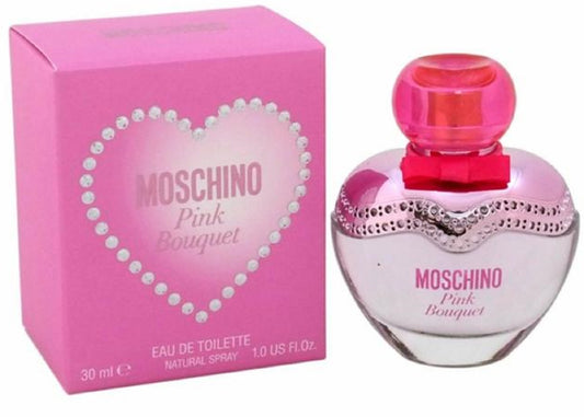 PINK BOUQUET * Moschino 1.0 oz / 30 ml Eau de Toilette Women Perfume Spray