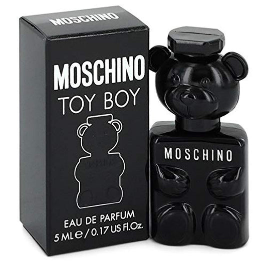 TOY BOY * Moschino 0.17 oz / 5 ml Miniature Eau de Parfum Men Cologne Splash