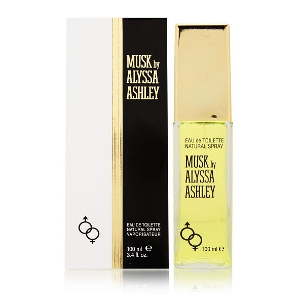 MUSK * Alyssa Ashley 3.4 oz / 100 ml Eau De Toilette Women Perfume Spray