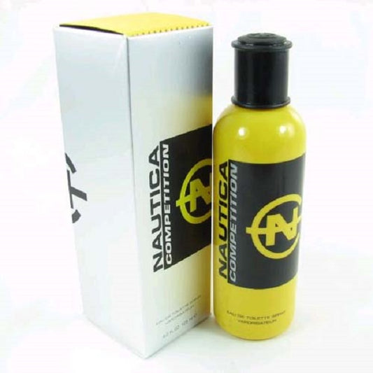 NAUTICA COMPETITION (Yellow) 4.2 oz / 125 ml Eau de Toilette Men Cologne Spray