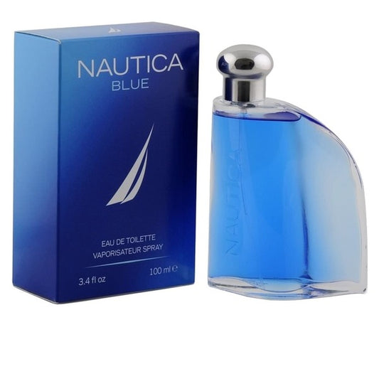 NAUTICA BLUE * Nautica 3.4 oz / 100 ml Eau de Toilette Men Cologne Spray