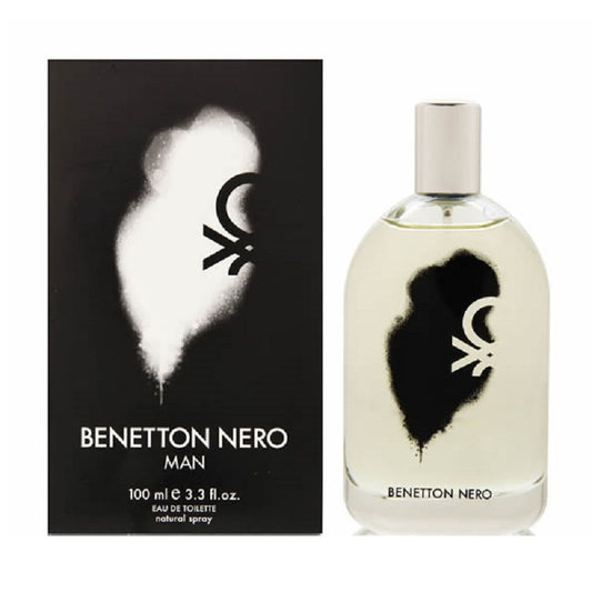 BENETTON NERO * United Colors of Benetton 3.4oz 100ml Eau de Toilette Men Spray