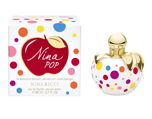 NINA POP * Nina Ricci 2.7 oz / 80 ml Eau de Toilette Women Perfume Spray