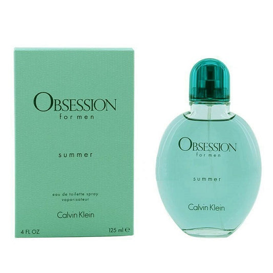 OBSESSION SUMMER * Calvin Klein 4.0 oz / 125 ml Eau de Toilette Men Spray