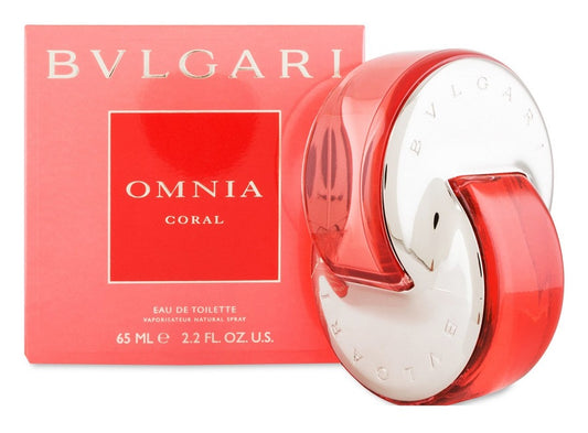 OMNIA CORAL * Bvlgari 2.2 oz / 65 ml Eau de Toilette (EDT) Women Perfume Spray