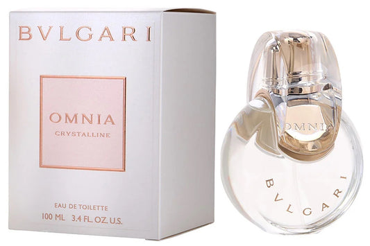 OMNIA CRYSTALLINE * Bvlgari 3.4 oz / 100 ml Eau De Toilette Women Perfume Spray