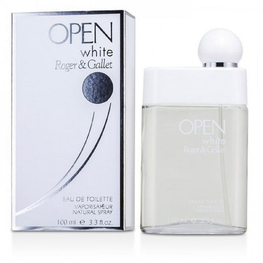 OPEN WHITE * Roger & Gallet 3.4 oz / 100 ml Eau De Toilette Men Cologne Spray