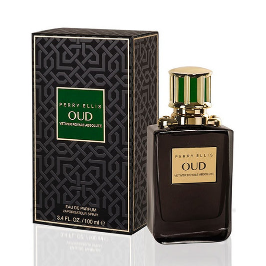 OUD VETIVER ROYALE ABSOLUTE * Perry Ellis 3.4 oz / 100 ml EDP Men Cologne Spray