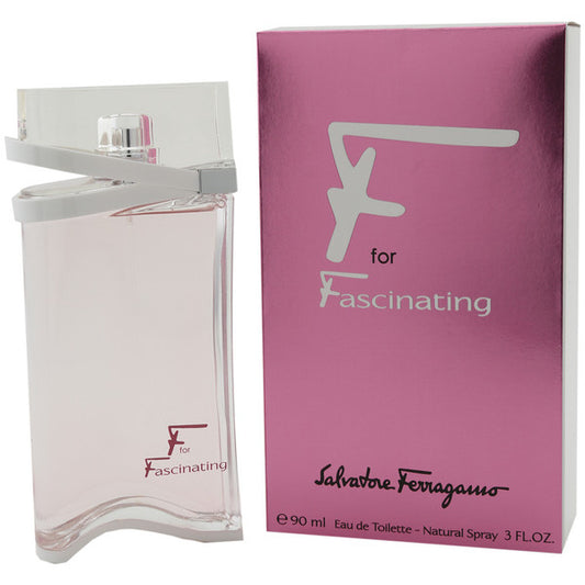 F FOR FASCINATING * Salvatore Ferragamo 3.0 oz / 90 ml EDT Women Perfume Spray