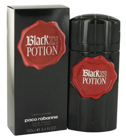 BLACK XS POTION * Paco Rabanne 3.4 oz / 100 ml Eau de Toilette (EDT) Men Cologne