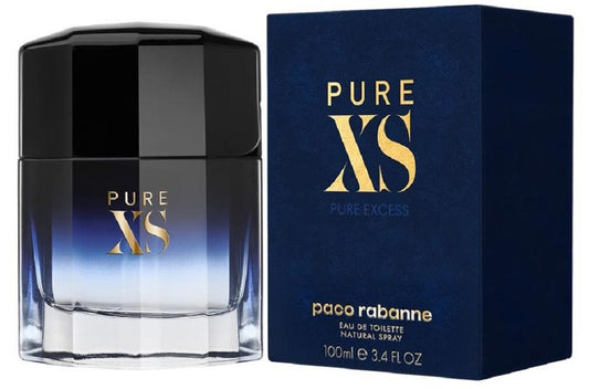 PURE XS * Paco Rabanne 3.4 oz / 100 ml Eau de Toilette (EDT) Men Cologne Spray