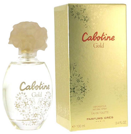 CABOTINE GOLD * Parfums Gres 3.4 oz / 100 ml Eau de Toilette Women Perfume Spray
