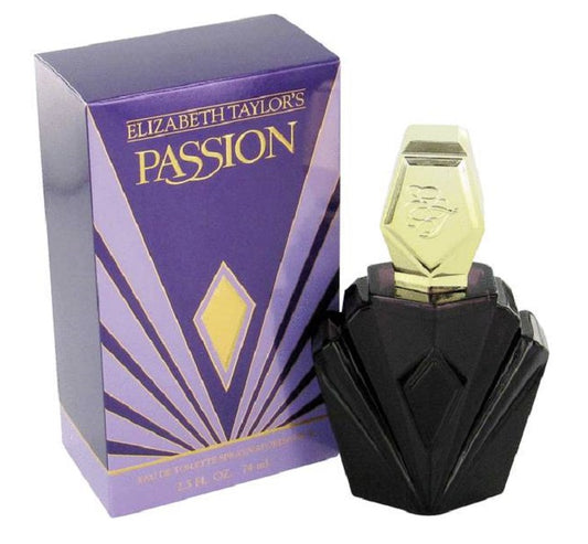 PASSION * Elizabeth Taylor 2.5 oz / 75 ml Eau de Toilette "EDT" Women Perfume