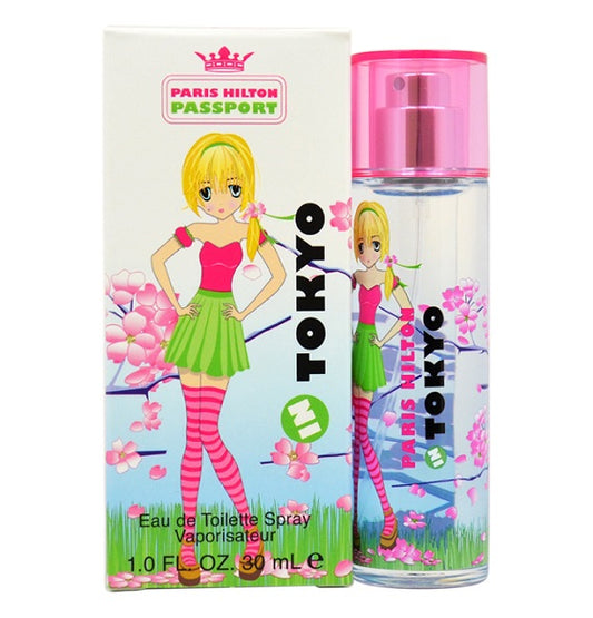 PASSPORT TOKYO * Paris Hilton 1.0 oz / 30 ml Eau De Toilette Women Perfume