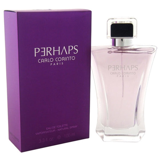 PERHAPS * Carlo Corinto 3.3 oz / 100 ml Eau de Toilette Women Perfume Spray