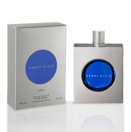COBALT * Perry Ellis 3.4 oz / 100 ml Eau De Toilette EDT Men Cologne Spray