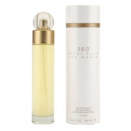 360 * Perry Ellis 3.4 oz / 100 ml Eau De Toilette Women Perfume Spray