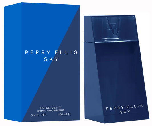 SKY * Perry Ellis 3.4 oz / 100 ml Eau De Toilette (EDT) Men Cologne Spray