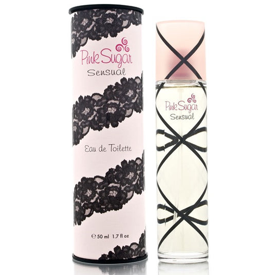 PINK SUGAR SENSUAL * Aqualina 1.7 oz / 50 ml Eau de Toilette Women Perfume Spray