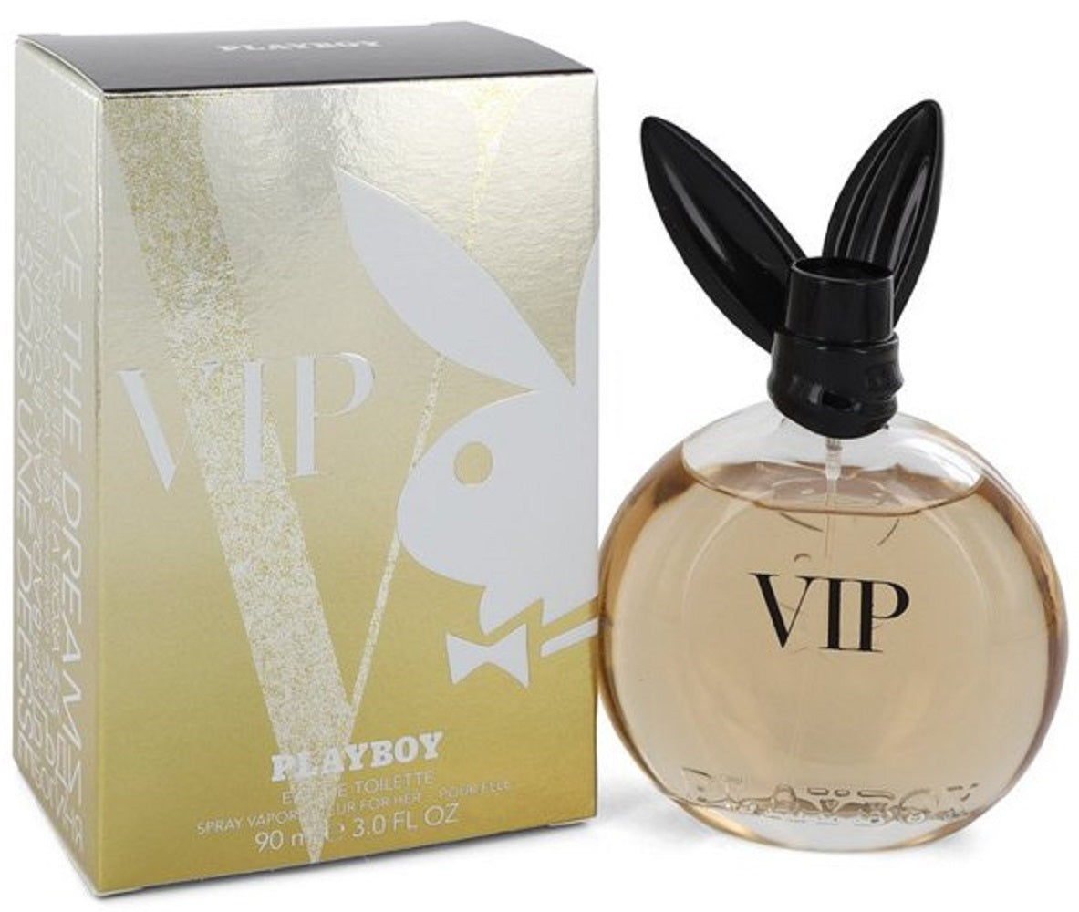 PLAYBOY VIP * Coty 3.0 oz / 90 ml Eau de Toilette (EDT) Women Perfume Spray