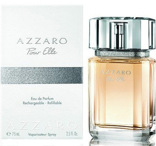 AZZARO POUR ELLE * Azzaro 2.5 oz / 75 ml Eau de Parfum Women Refillable Spray