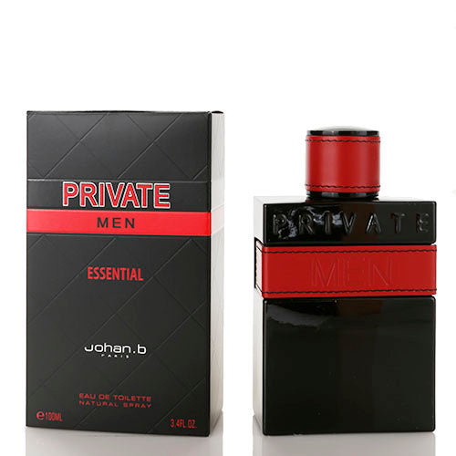 PRIVATE ESSENTIAL * Johan B. 3.4 oz  / 100 ml Eau de Toilette Men Cologne Spray