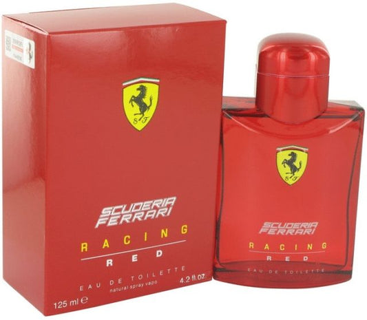 SCUDERIA RACING RED * Ferrari 4.2 oz / 125 ml Eau de Toilette Men Cologne Spray