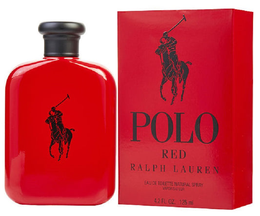 POLO RED * Ralph Lauren 4.2 oz / 125 ml Eau de Toilette Men Cologne Spray